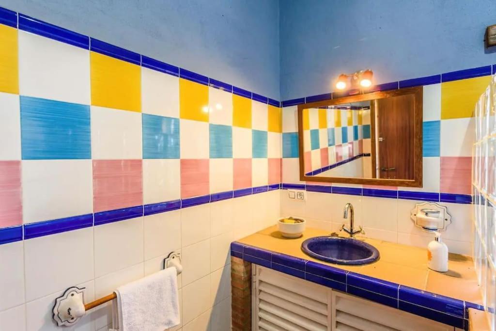 Villa Casa Cortijo En Dehesa Sierra Leon La Puebla de los Infantes Esterno foto