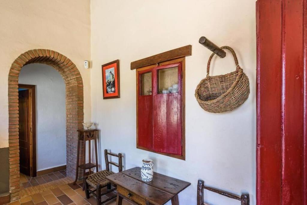 Villa Casa Cortijo En Dehesa Sierra Leon La Puebla de los Infantes Esterno foto