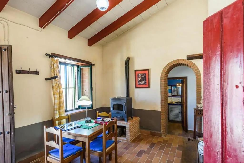 Villa Casa Cortijo En Dehesa Sierra Leon La Puebla de los Infantes Esterno foto